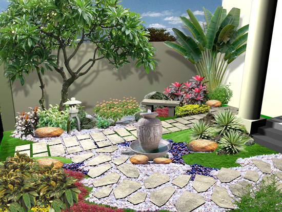 Thiết kế sân vườn VInhomes Paradise